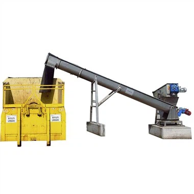 Похилий шнековий конвеєр