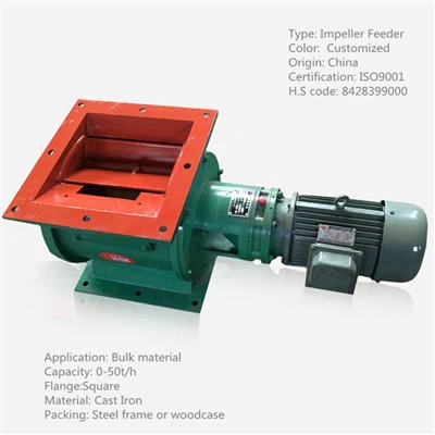 Порошок Крильчатка Живильник Чавун Матеріал Велика ємність